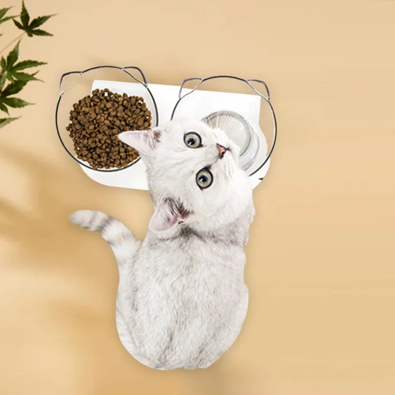 Non-Slip Double Bowl Pet