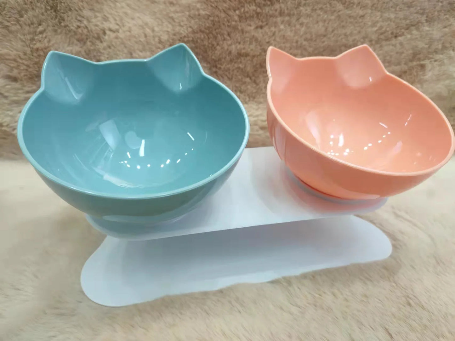 Non-Slip Double Bowl Pet