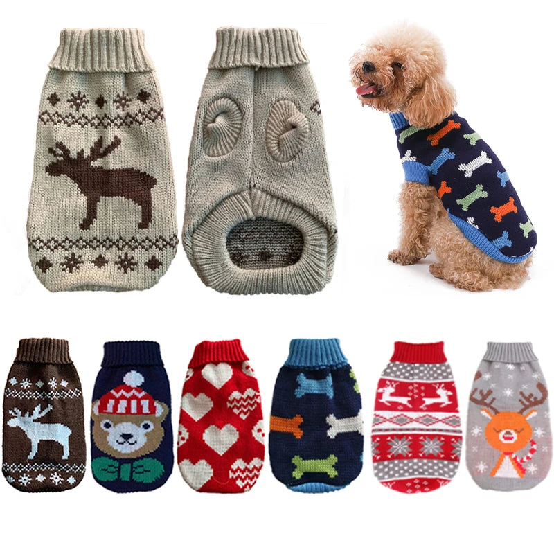 Pet Clothes Knitted Sweater