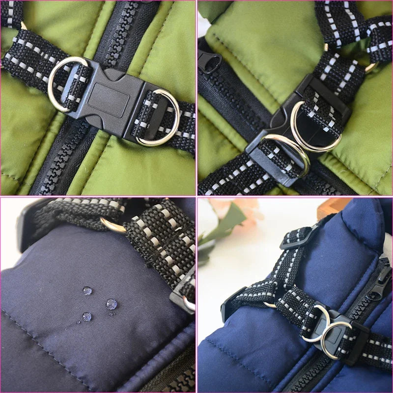 Waterproof  Dog Harness Jacket