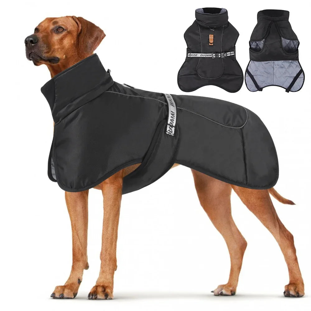 Dog Jacket Windproof Winter Warm