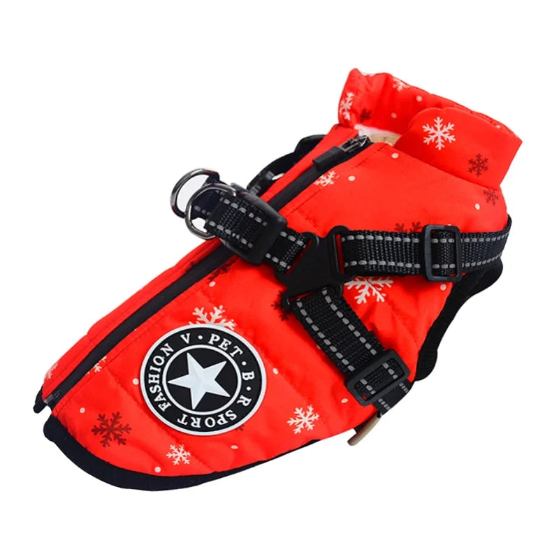 Waterproof  Dog Harness Jacket