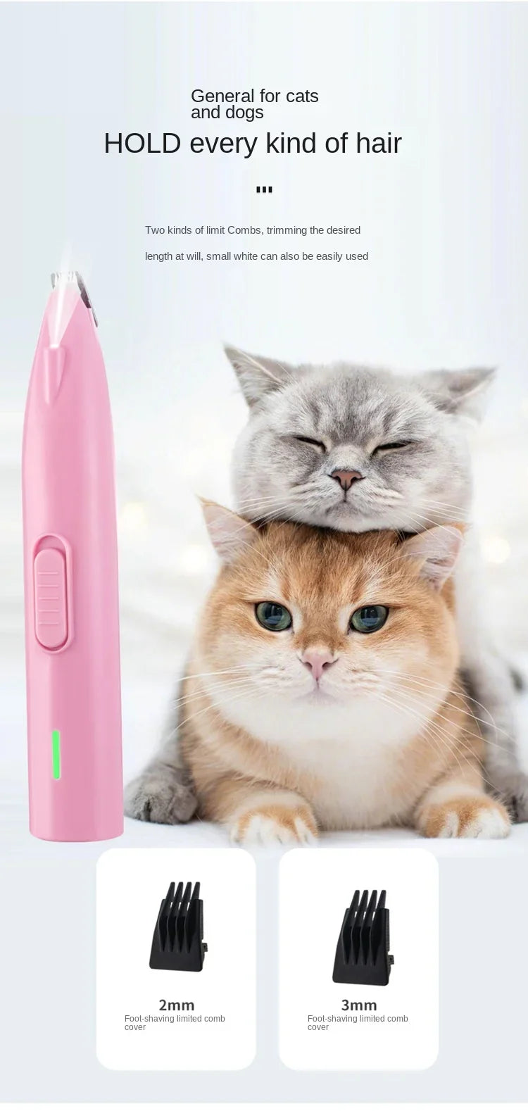 Hair Trimmer Electric Cutter Professional Pet