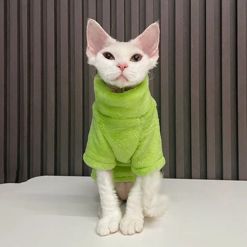 Turtleneck Cat Sweater