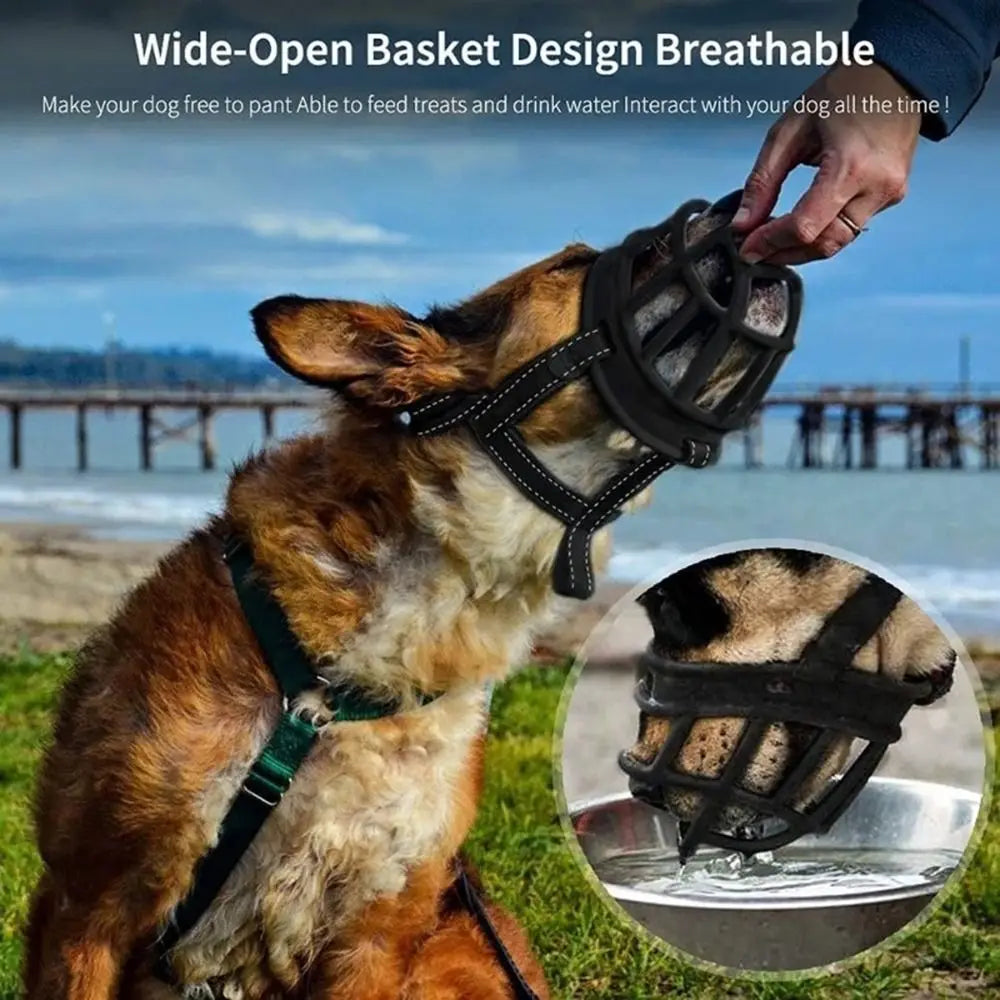 Adjustable Dog Muzzle Anti-Biting