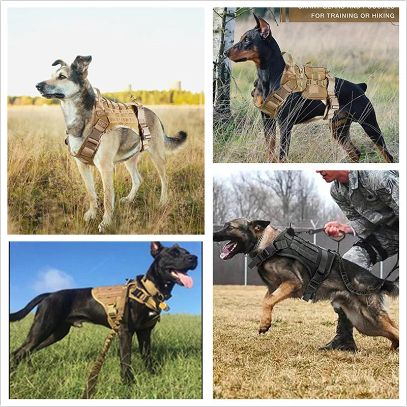 Military Tactical Dog Harness