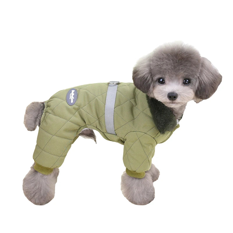 winter dog jacket