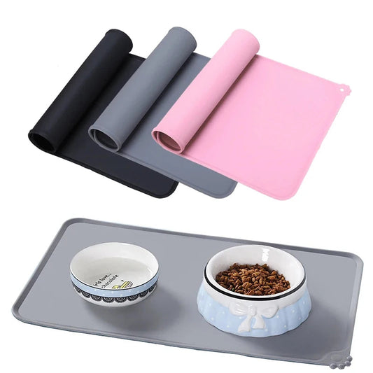 Silicone Pet Bowl Mat Non-Stick.