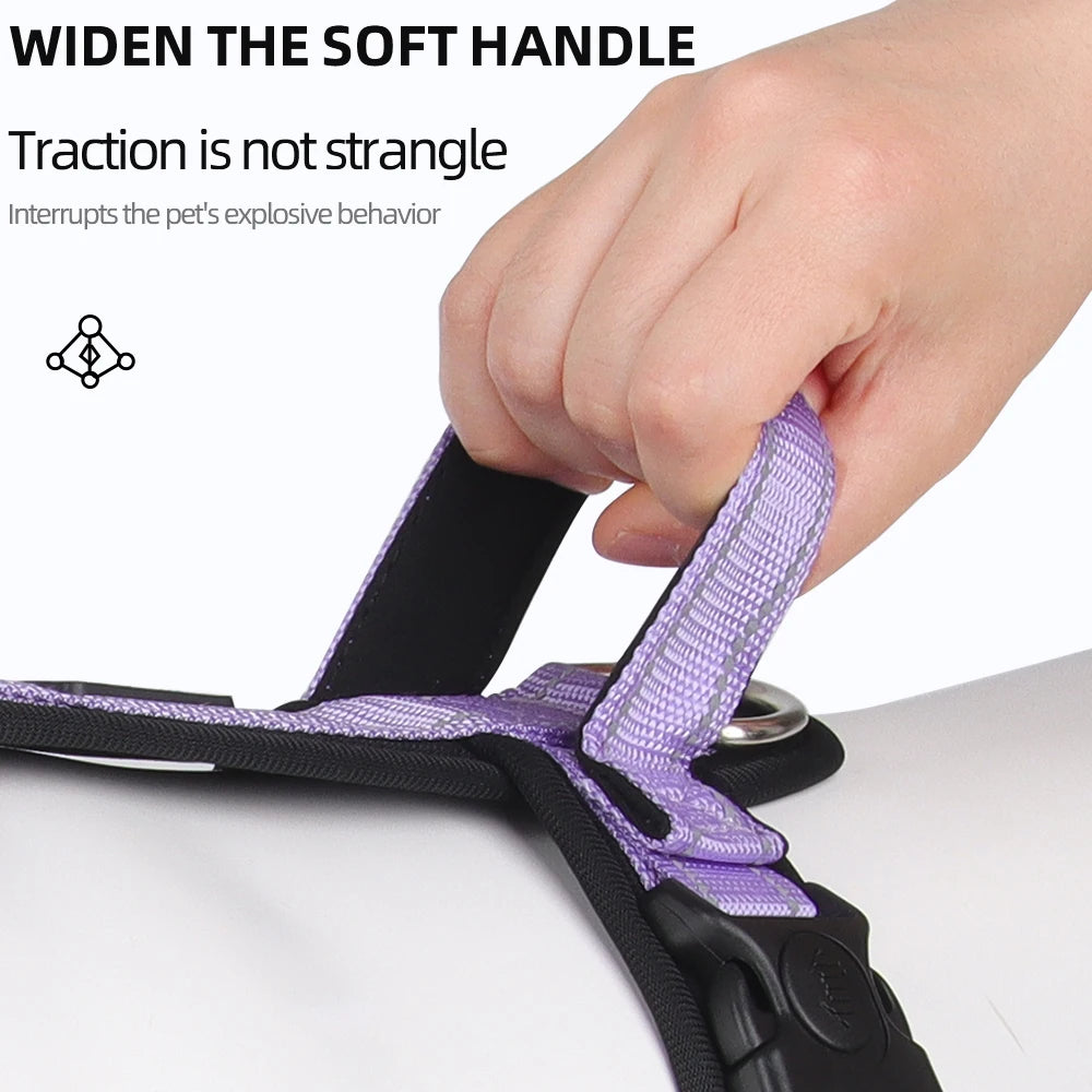 Anti-Escape Dog Harness with Handle