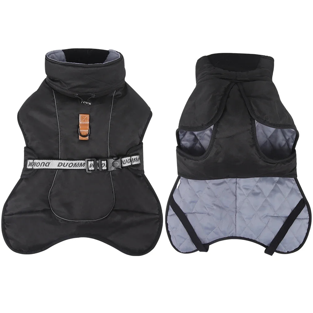 Dog Jacket Windproof Winter Warm