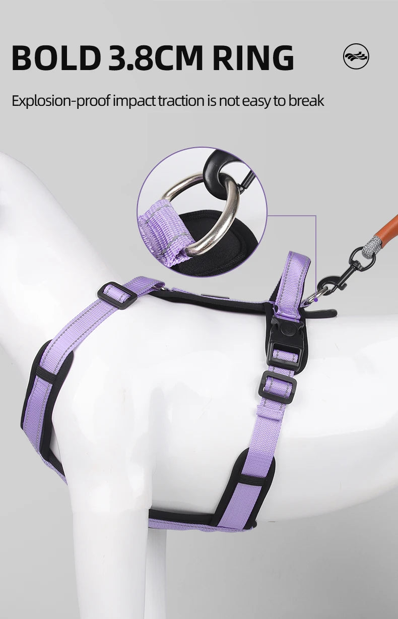 Anti-Escape Dog Harness with Handle