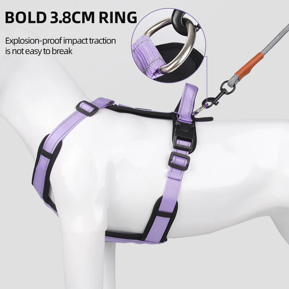 Anti-Escape Dog Harness with Handle