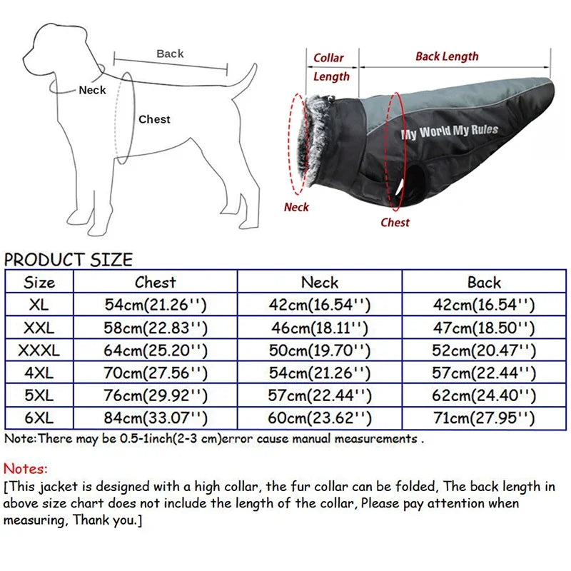 Waterproof Dog Clothes