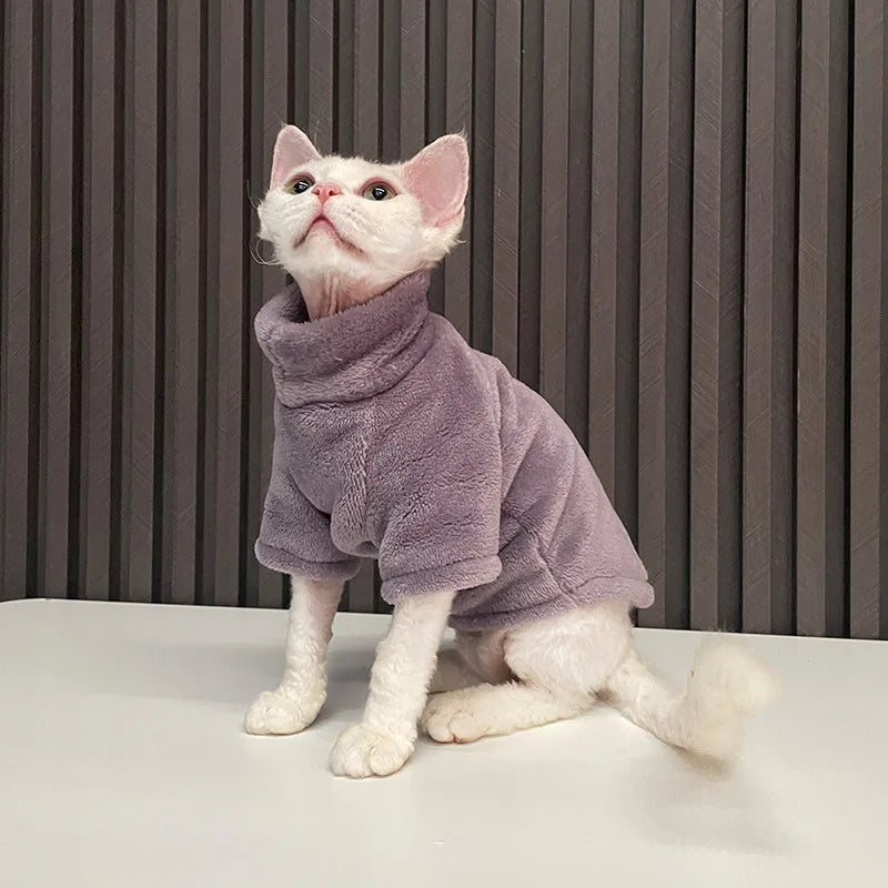 Turtleneck Cat Sweater