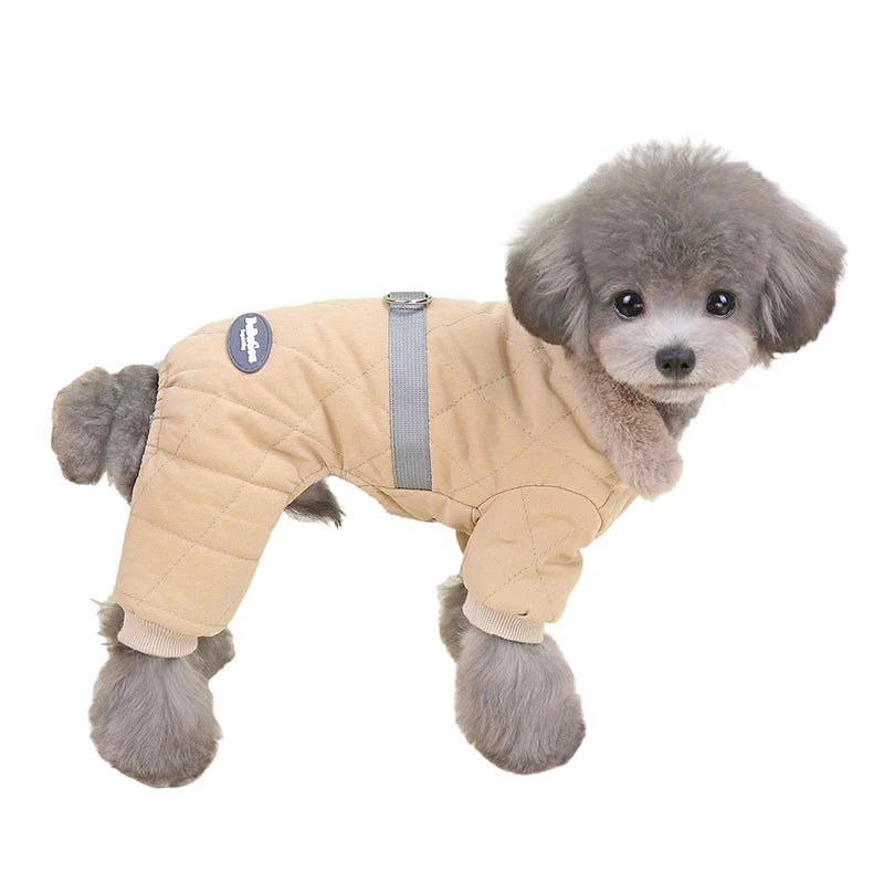 winter dog jacket