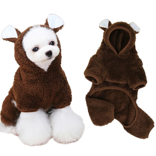 Dog Jumpsuit Winter Warm