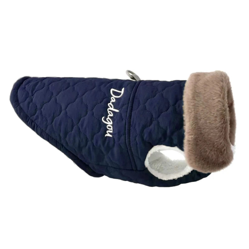 Waterproof Fur Collar Dog Jacket