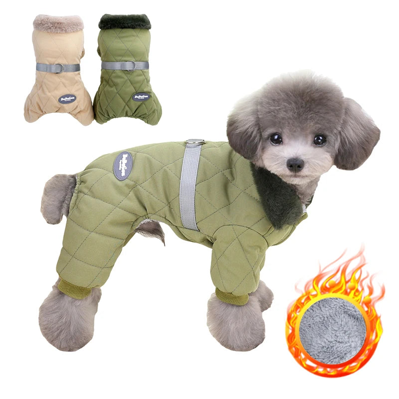 winter dog jacket