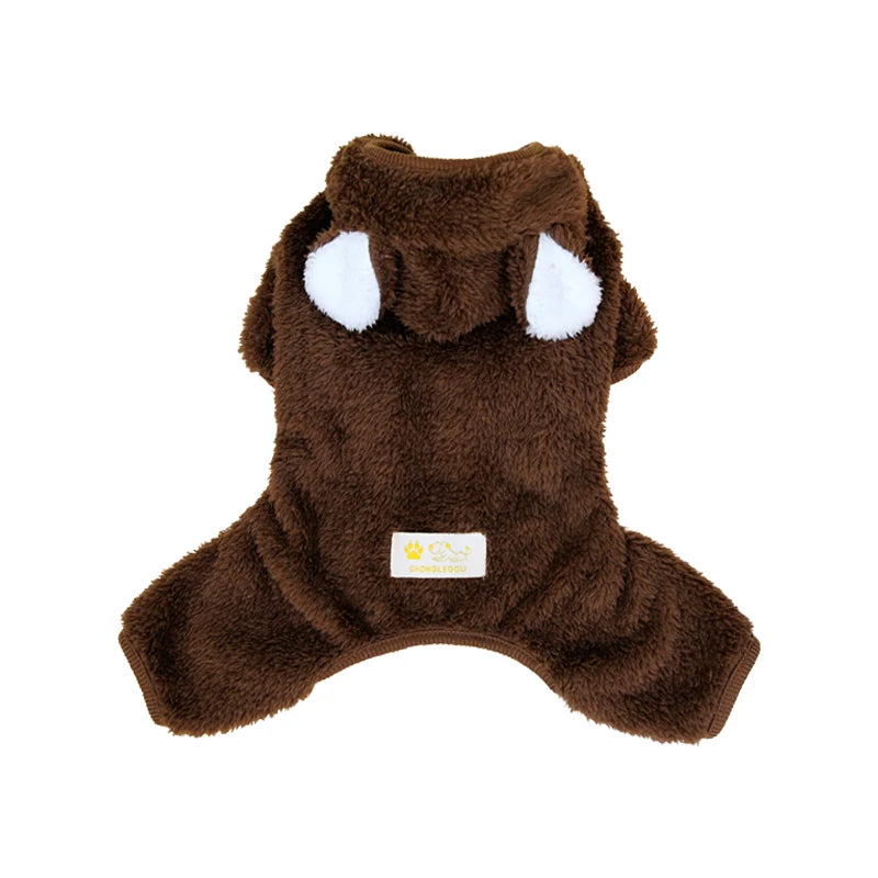 Dog Jumpsuit Winter Warm