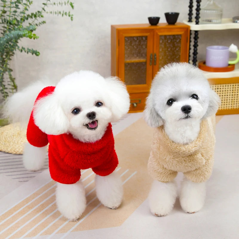 Dog Jumpsuit Coat with Zipper